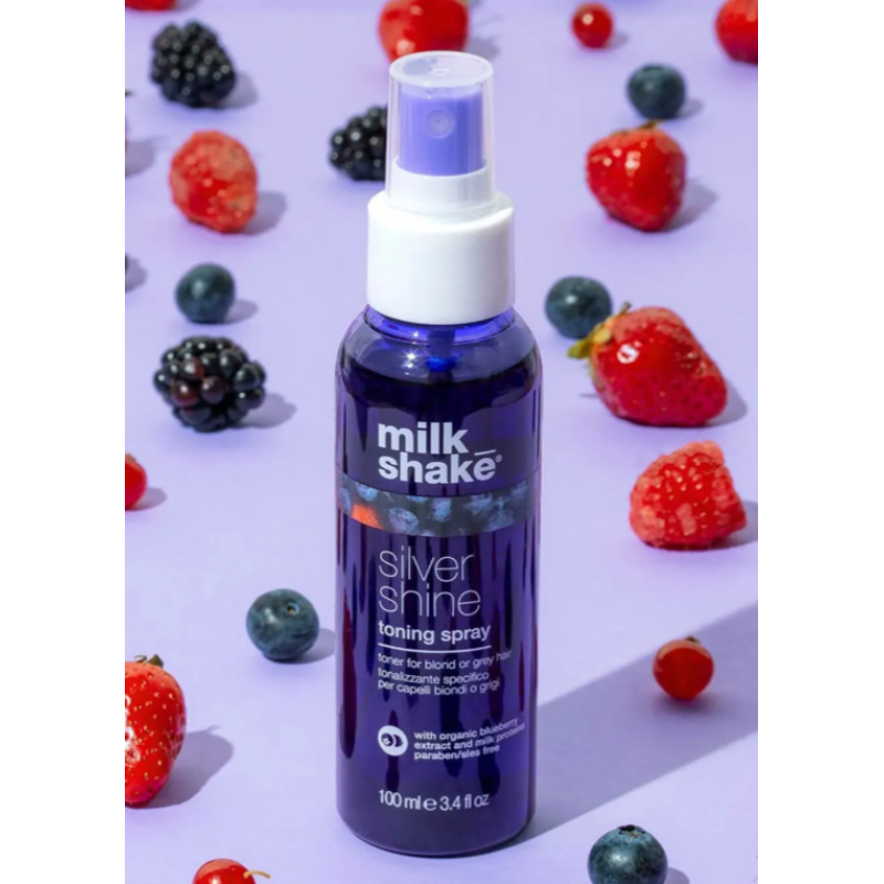 Спрей тонирующий для светлых волос Silver Shine Spray Milk Shake 100 мл 